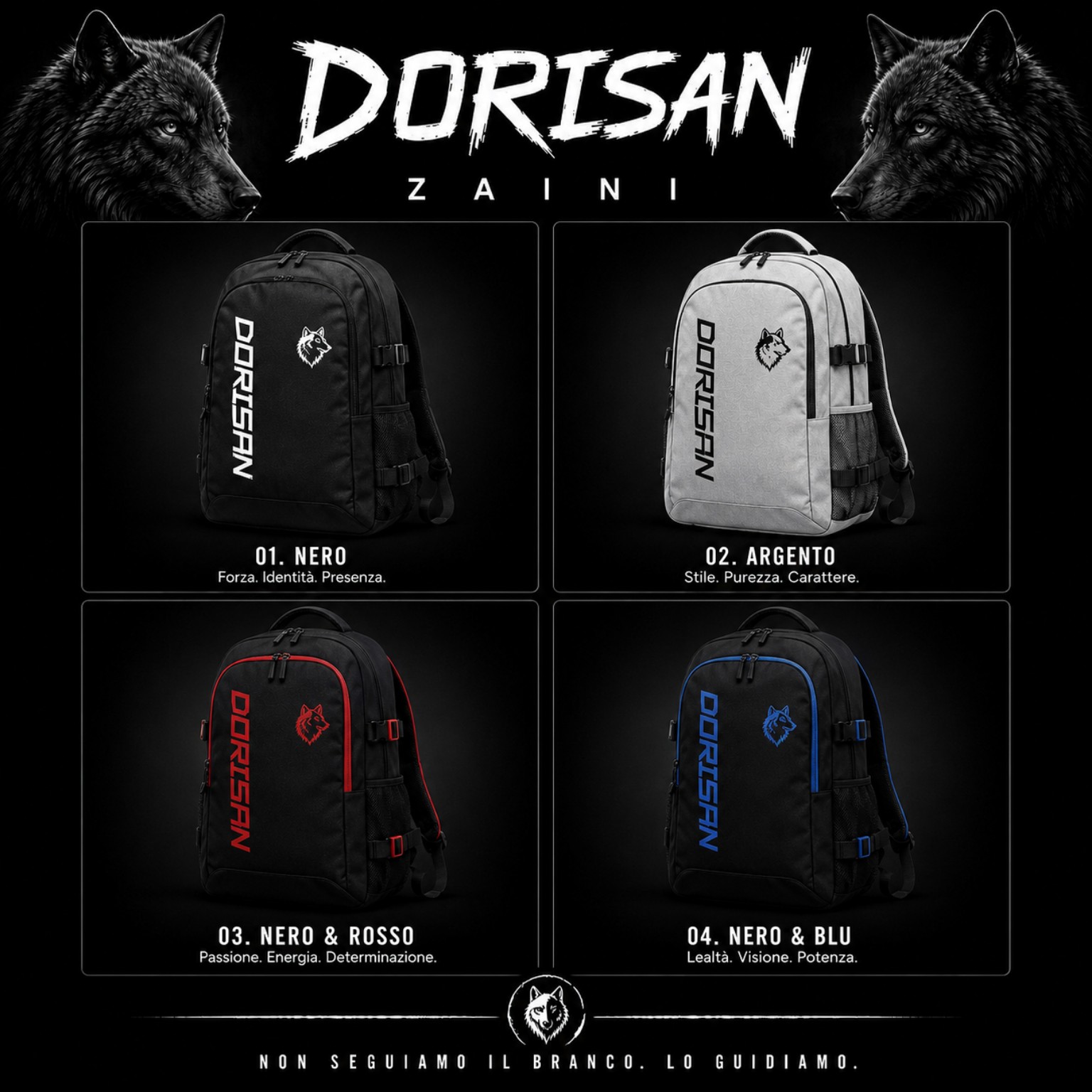 Zaini, borse e portafogli DoriSan