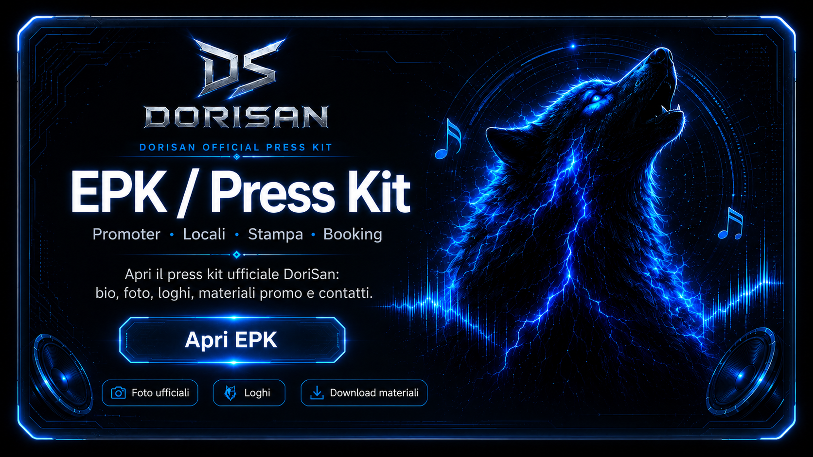 DoriSan EPK Press Kit ufficiale
